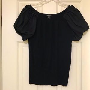 Mango puffed sleeve Top